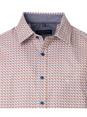 CASAMODA Freizeithemd Kurzarm in Orange