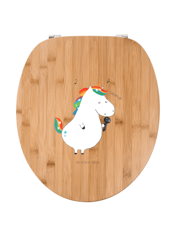 Mr. & Mrs. Panda Klobrille Einhorn Sänger ohne Spruch in Braun