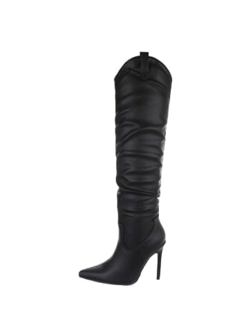 Ital-Design Stiefel in Schwarz