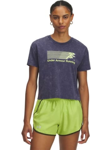 Under Armour Sportshirt "Run Graphic 2 T-Shirt" in Blau