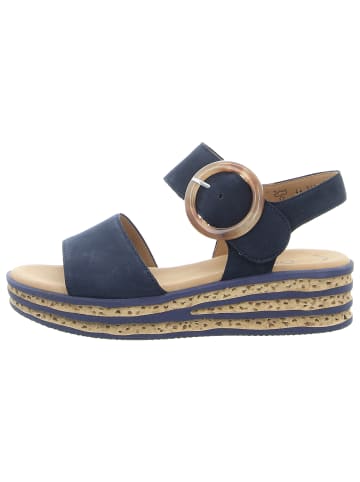 Gabor Keilsandalette in blau
