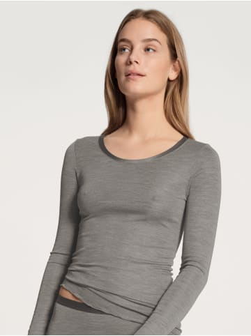 Calida Langarmshirt in Platin Melã©_
