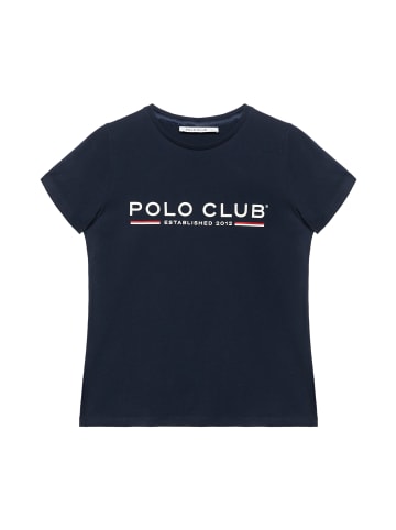 Polo Club T-Shirt in Navy Blau