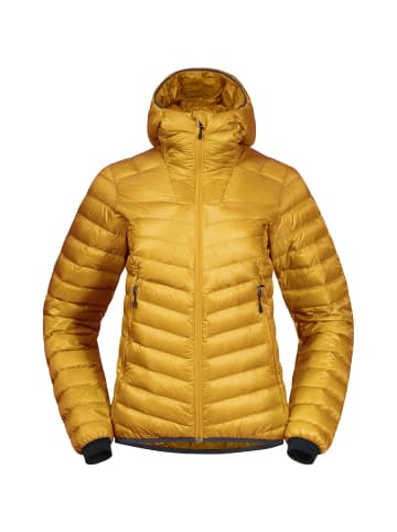 Bergans Jacke SENJA DOWN LIGHT W JACKET W/HOOD in Gelb