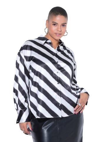 Studio Untold Hemdbluse in schwarz