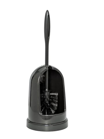 Wenko Toilettenbürste STANDARD in Schwarz, (H) 40 x (L) 14 cm