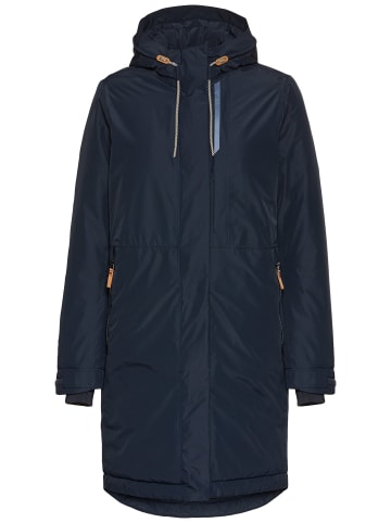 Camel Active teXXXactive® Funktionsmantel aus recyceltem Polyester in Nachtblau