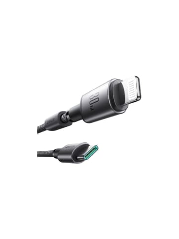 Wisam Joyroom 30W Schnell-Ladekabel USB-C Lightning Kabel, 1,2m grau