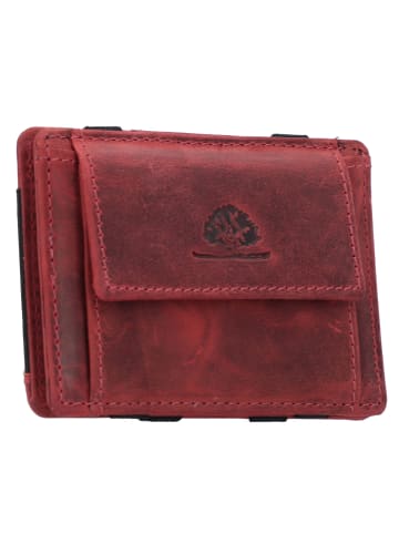 Greenburry Vintage Magic Geldbörse RFID Leder 10 cm in rusty red
