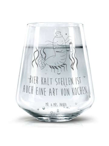 Mr. & Mrs. Panda Glas Hummer Weizen mit Spruch in Transparent