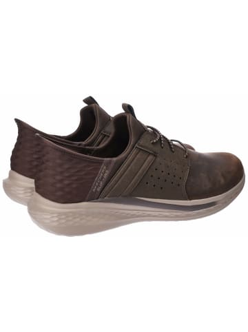 Skechers Freizeit Schnürer für Herren in braun