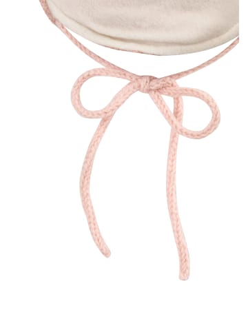 Sterntaler Bommelmütze Blume in lichtrosa