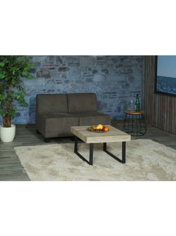 MCW Modular 2-Sitzer Sofa Moncalieri, Braun, ohne Armlehnen