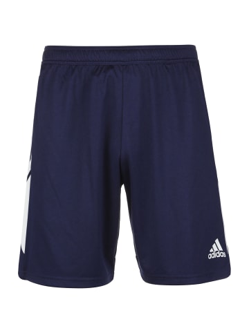 adidas Performance Trainingsshorts Condivo 22 in dunkelblau / weiß