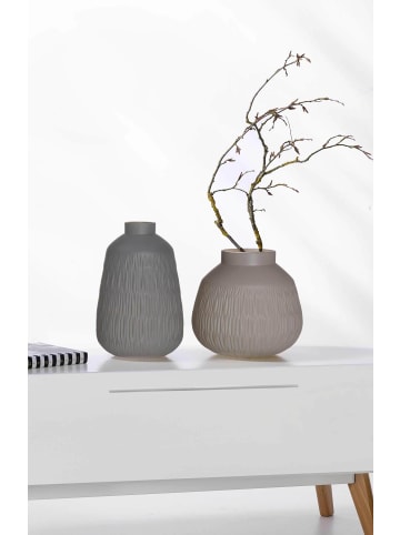 Ritzenhoff & Breker Vase Anja 25,5 cm taupe in taupe