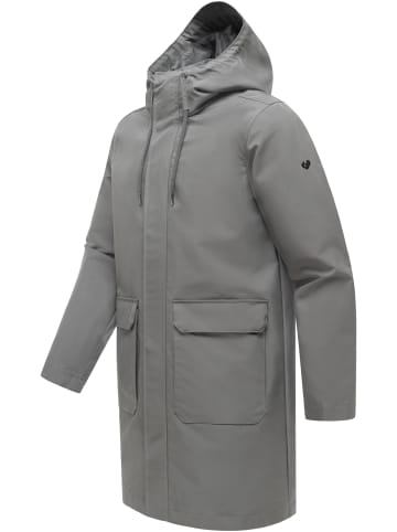 ragwear Funktionsmantel Mr Them Long Light YOUMODO in Stone Grey