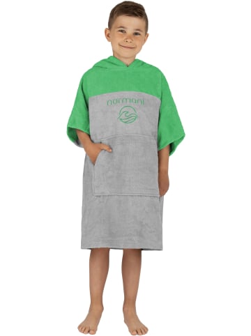 normani Kinder Badeponcho 6-9 Jahre Puwai in Grün