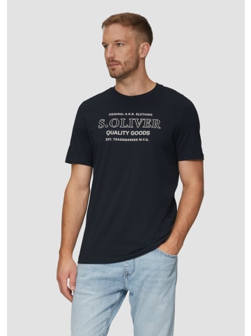 s.Oliver T-Shirt in 59D1_navy