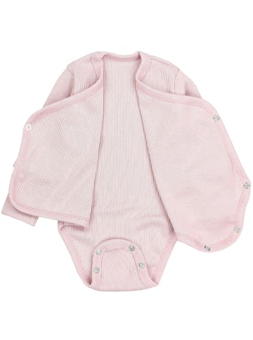 TupTam Baby Bekleidung Langarmbody Hose 2er Set in altrosa