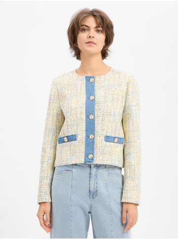 Liu Jo Kurzblazer Giacca Kate Denim in beige denim - 0001