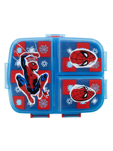 Marvel Brotdose XL | 4 Fächer | Marvel Spiderman | Lunch to Go | Vesper Dose