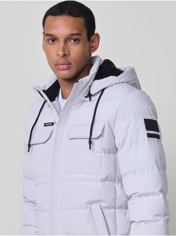 KOROSHI Steppjacke in grau