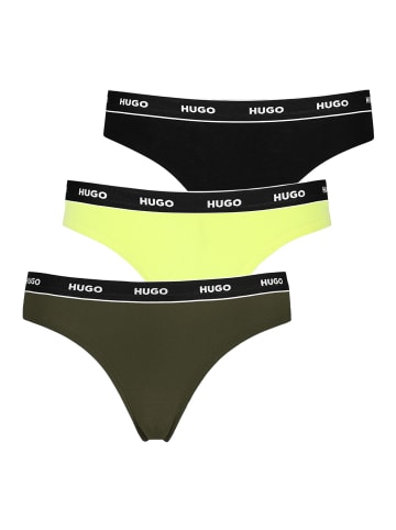 HUGO 3er Pack Thongs in Mehrfarbig