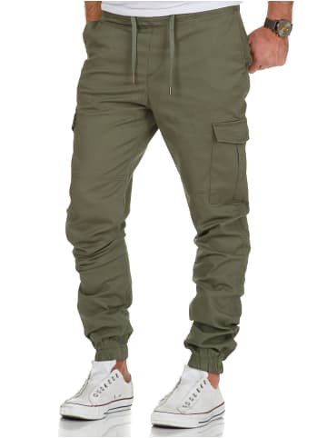 Amaci&Sons Cargo Jogger-Chino SAN ANTONIO in Olive