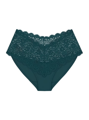 Triumph Maxislip Red Label Amourette in TEAL GREEN