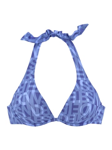 ELBSAND Bügel-Bikini-Top in blau
