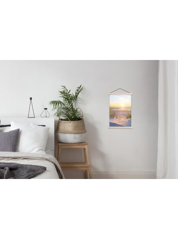 MuchoWow Poster mit Leiste Sonnenuntergang  (BxH)