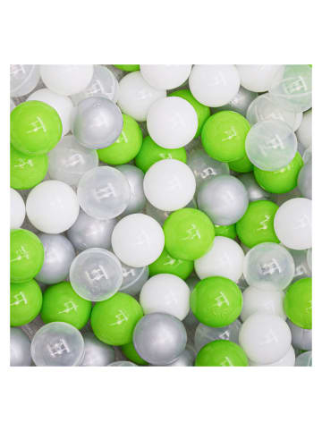 LittleTom 200 Bällebadbälle Emma 5,5 cm im 4-Farben-Mix