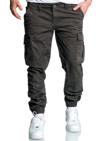 Amaci&Sons Cargo Jogger-Chino RIALTO in Anthrazit