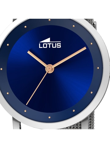 Lotus Analog-Armbanduhr Lotus Trendy silber mittel (ca. 35mm)