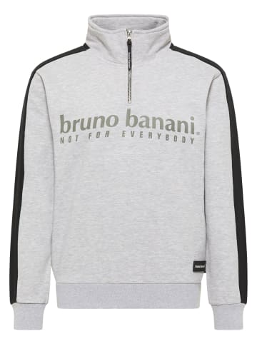 Bruno Banani Sweater ANTHONY in Grau / Melange