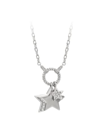 faina Women Charm Necklace in Silver