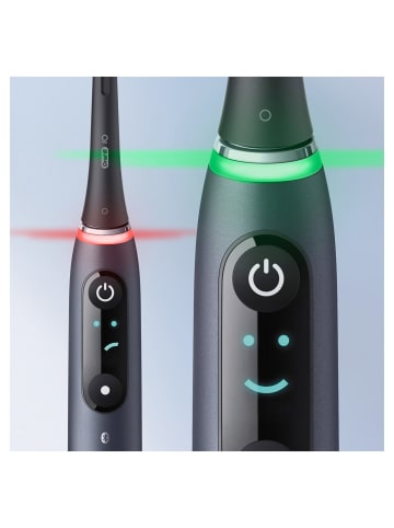 Oral-B Elektr. Zahnbürste "iO9 + LadeReiseetui" +12 Bürsten "Ultimative Reinigung"