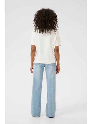 Kaffe T-shirt KAtomina Oversize fit in Chalk