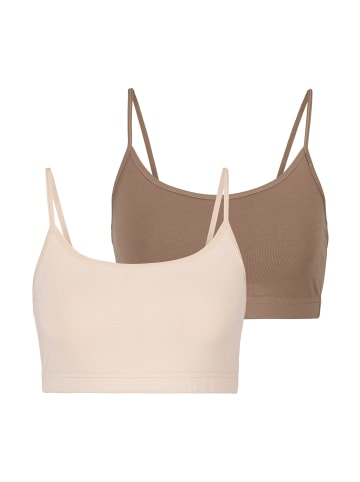 LASCANA Bustier in champagner, nougat