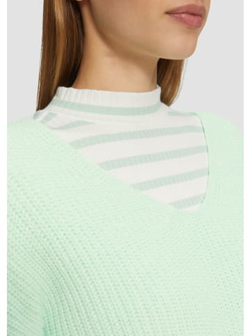 s.Oliver Strickpullover langarm in Türkis