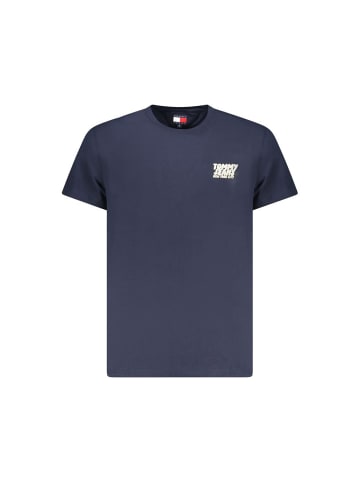 Tommy Hilfiger Blaues Baumwoll-T-Shirt