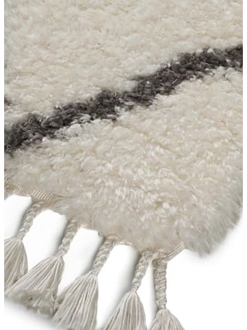 Atticgo Hochflor-Teppich SAMIRA in weiß