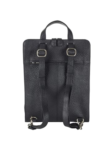 VLD VOi Leather Design Hirsch Betty Rucksack 34 cm in schwarz