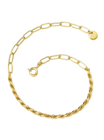 Glanzstücke München Armband aus Sterling Silber in gelbgold