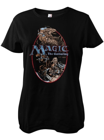 MAGIC THE GATHERING Shirt "Black Knight Girly Tee" in Schwarz