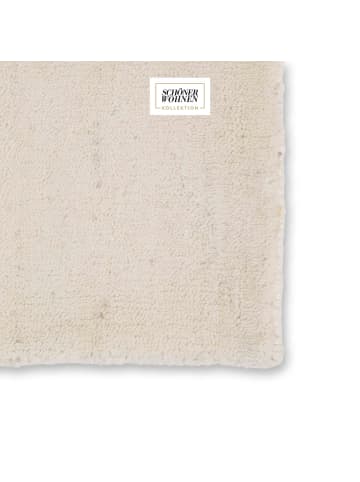 Schöner Wohnen Kollektion Kurzflorteppich Wohnzimmer Elara in Weiß