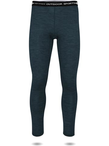 Normani Outdoor Sports Herren Merino Unterhose Sydney in Petrol