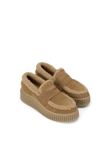 Marc O'Polo Plateau-Loafer Model Bianca in Pure Camel