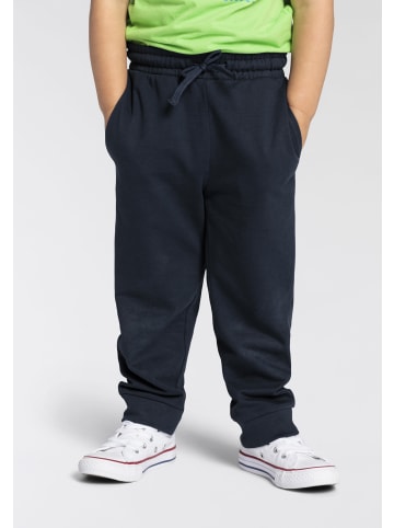 Kidsworld Sweathose in graumeliert + marine