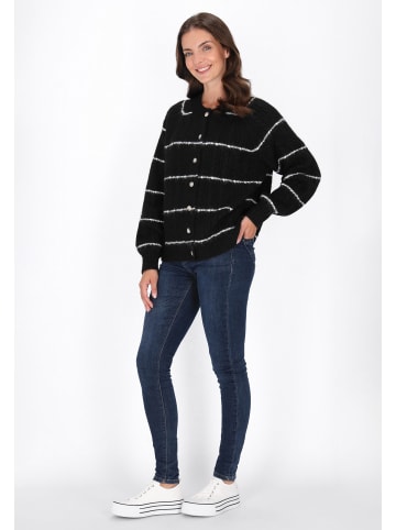 usha BLUE LABEL Cardigan in black offwhite